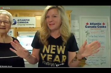 Atlantic Canada Language Academy Cooking Club Live Stream - Spaghetti