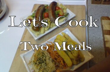 Cooking - Mustard & Panko Crusted Tilapia / Italian Sausage w/Rigatoni & Vegetable Stir-Fry