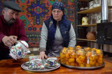 Making Whole Tangerines Jam, Village Cooking