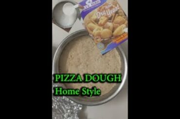 Pizza Dough Recipe | Homemade simple but tasty pizza dough  | Italian style | Wheat pizza #shorts