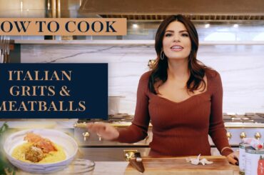 How to Cook Italian Grits & Meatballs