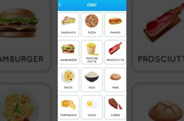 learn Italian // Name of Italian food // #shorts