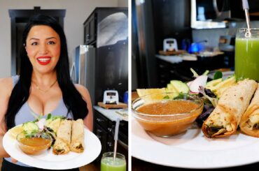 Taquitos and Agua fresca Recipe | VIEWS ON THE ROAD CHAYOTE CUCUMBER AGUA FRESCA RECIPE