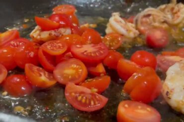 SPAGHETTI WITH SHRIMP | | Italian recipes | Easy fast and testiera | Spaghetti gamberoni | pasta