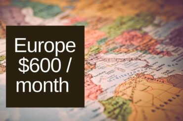 #Shorts + finance| Live in Europe 2022 | Under $600 Month