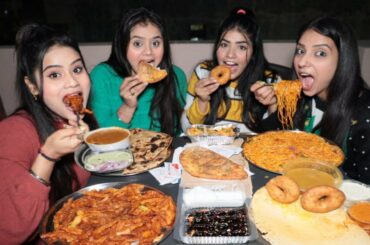 Dosa, Vada, Noodles, Pasta, Waffle, Chilli Potato, Butter Roti, Dal Makhani, etc.. Eating Challenge