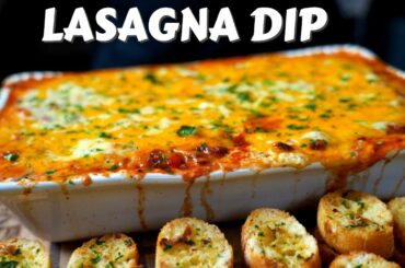 How To Make Lasagna Dip | Game Day Appetizer Recipe