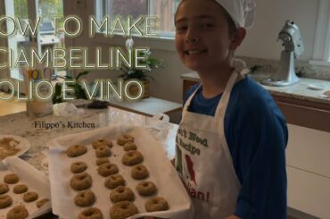 How to Bake Ciambelline Olio e Vino (Wine and Olive Oil Donuts)