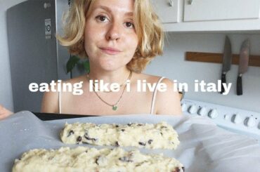 Eating like I live in Italy Because I *Need* Joy | Biscotti, Focaccia, Pasta