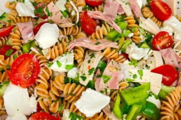 Italian Pasta Salad Recipe | Flavorsome Kitchen