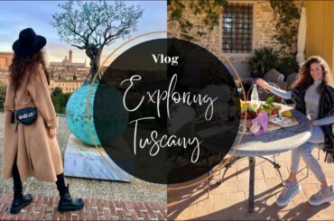 ITALY TRAVEL VLOG | Exploring Tuscany | Florence, Arezzo, Pienza, Siena, San Gimignano, Montalcino