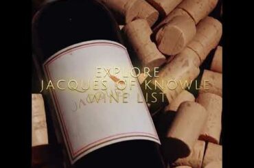 Jacques Reserve Wine List