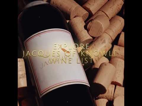 Jacques Reserve Wine List Jacques Reserve Wine List