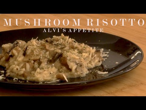 (ASMR) (No Talking) How to make Mushroom Risotto (ASMR) (No Talking) How to make Mushroom Risotto
