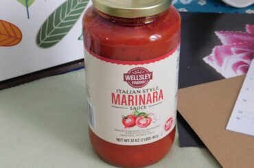 BJ`s Italian Style Marinara, Wellsley Farms Italian Style Marinara Sauce