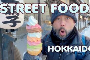 Japanese Street Food in OTARU Hokkaido