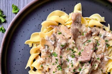 Perfect Beef Stroganoff!