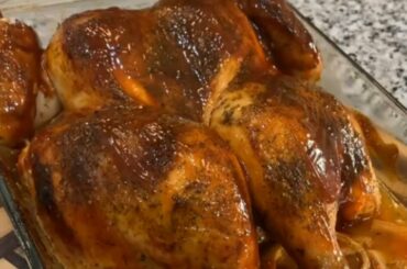 How to make Barbecue Rotisserie Chicken Recipe