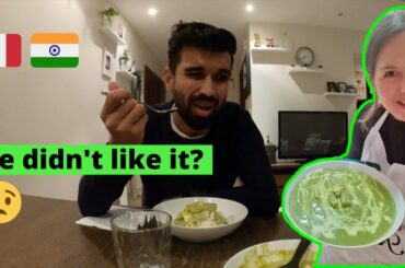 Surprising Bf by cooking Indian food || First time cooking Indian Food