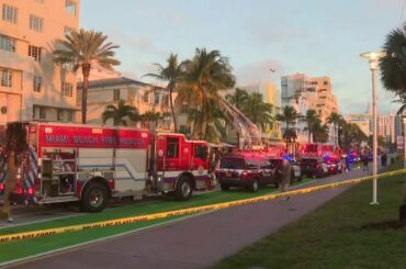 Ocean Drive reopens but fire complicates morning