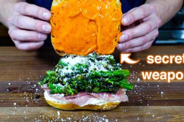 the NEW Broccolini Sandwich I Can't Live Without