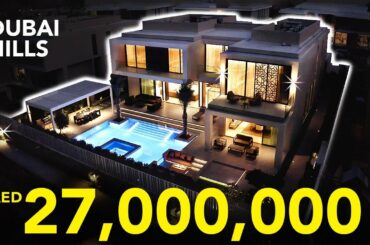 INSIDE THE MOST STUNNING INTERIOR DESIGNED VILLA IN DUBAI HILLS ESTATE | LUXURY PROPERTY VLOG #70