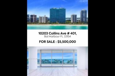 10203 Collins Ave # 401, Bal Harbour FL 33154