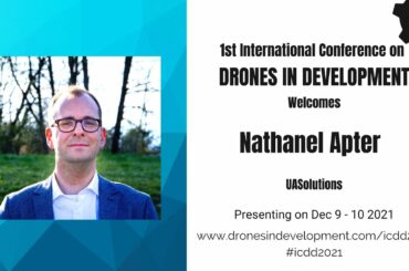 Nathanel Apter from UASolutions on 'How are Drones Revolutionizing Wine-Making' at ICDD 2021