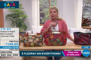 HSN | Patricia Nash Handbags & Accessories 01.16.2022 - 06 PM