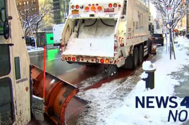 NYC Schools Open, Dozens Close as Rapid Snowfall Rates Cripple Travel | News 4 Now