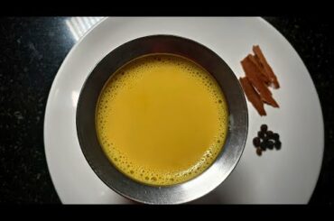 MAGICAL GOLDEN MILK to cure cold and cough | priya's tamil recipes