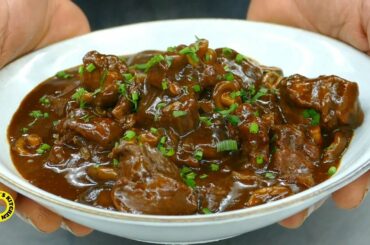 How to Prepare Frozen || Venison Ragout || Cook with Red Wine & Shiitake Mushrooms Full Recipe ||