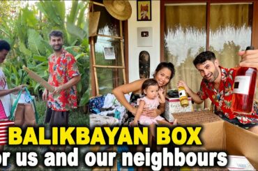 Filipino kindness! Balikbayan Box From Our Subscriber For us And Neighbours
