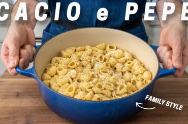 CACIO e PEPE FOR A CROWD (Italians Will Hate Me For This)