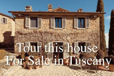 Italian Property For Sale. Tour this fabulous Tuscan Italian farmhouse.