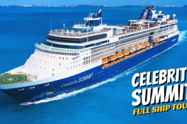 Celebrity Summit | Full Walkthrough Ship Tour & Review 4K | All Public Spaces