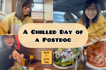 A Chilled Day of a Postdoc | Italian Food, Thrifting, Shopping, and Writing