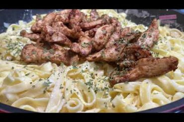 Alfredo Pasta | Chicken Fettuccine Alfredo Recipe