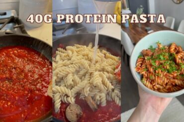 40g Protein Pasta At Home | Simple Pasta Recipe At Home #Pasta #HealthyPasta #PastaLover #HomePasta