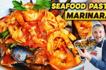 Unforgettable Recipe. SEAFOOD PASTA MARINARA