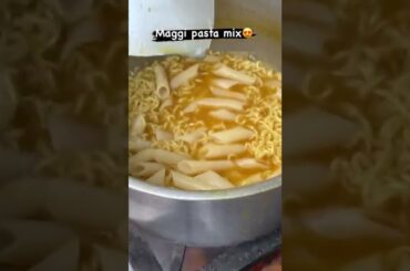 maggi pasta || #desipasta #maggipasta #maggi #thaistreetfood #arabicfood #italianfood