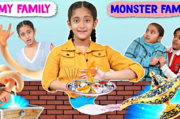Monster Family vs Neighbor Family | MyMissAnand