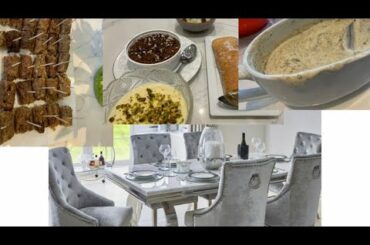 How to decorations luxury dining table