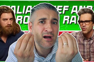 CHINESE ITALIAN FOOD REACTION (I was Really Surprised)