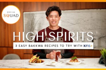 3 Easy Bakkwa Recipes to try this Lunar New Year! | HIGHSPIRITS w/ Kris+ & BeeChengHiang