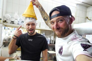 Eating PURE INDIAN VEG FOOD with LUCA GALLONE at Veg World in DUBAI, UAE!!