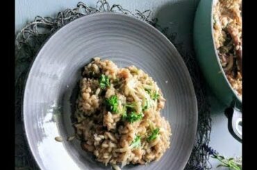 Risotto mit Pilzen