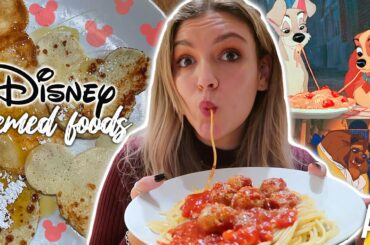ONLY EATING DISNEY THEMED FOODS FOR 24H...