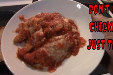 What's Cooking with the Bear? The easiest Chicken Parmesan ever. #Italian cooking #easy meal
