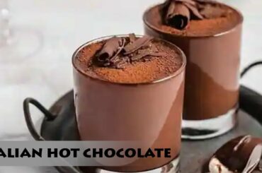 Italian Hot Chocolate | Winter Special Recipe | Sana fayaz
